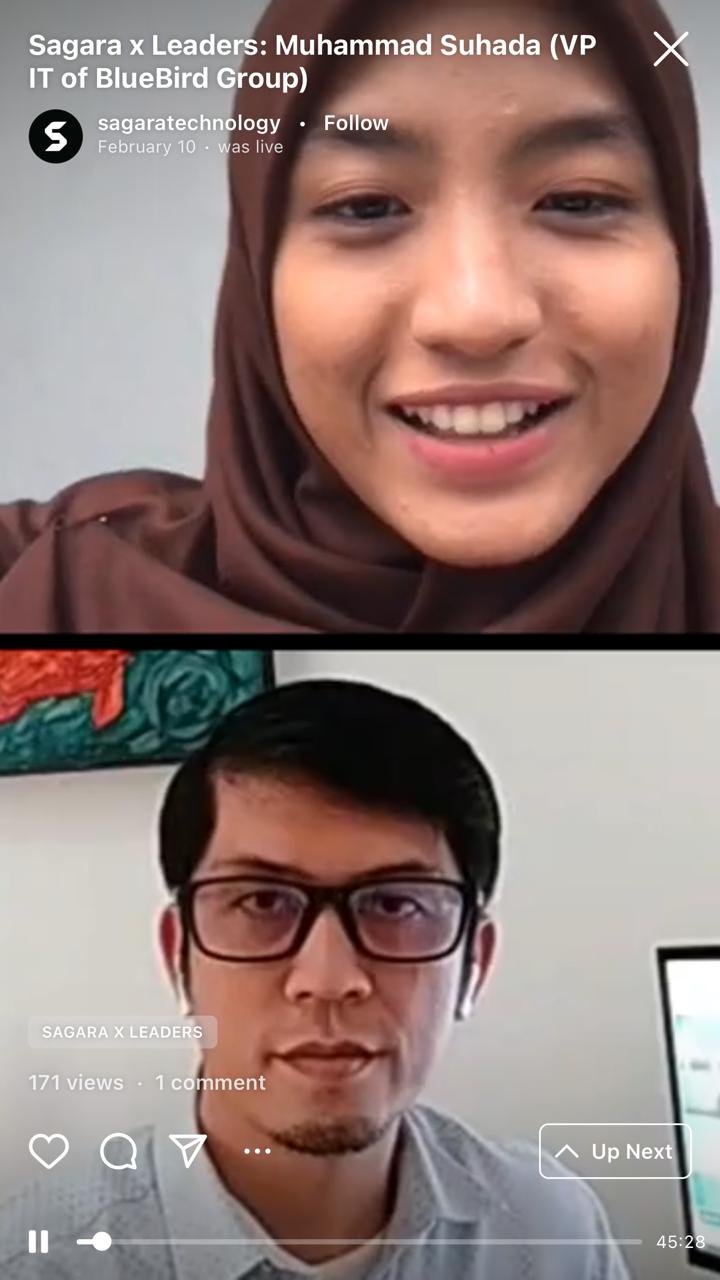 Sagara Technology IG Live TalkShow